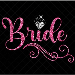 Bride Diamond SVG, Bride Svg Bridal Party Svg Vector Cut File For Cricut, Wedding Cut File Bride Shirt, Bride Cut File - Bride SVG PNG