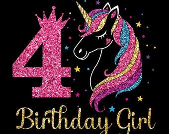 Carte D'anniversaire Pour Filles - Carte D'anniversaire 5 Ans - 5 Ans