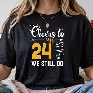 Saludos por 24 años SVG, Casados hace 24 años, 24º aniversario de bodas, 24 años de aniversario de matrimonio, 24 años de aniversario Svg
