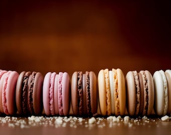 Mystery Macaron Box | Surprise Assorted French Macarons | Gourmet Gluten-Free Dessert Gift | Unique Bakery Treat