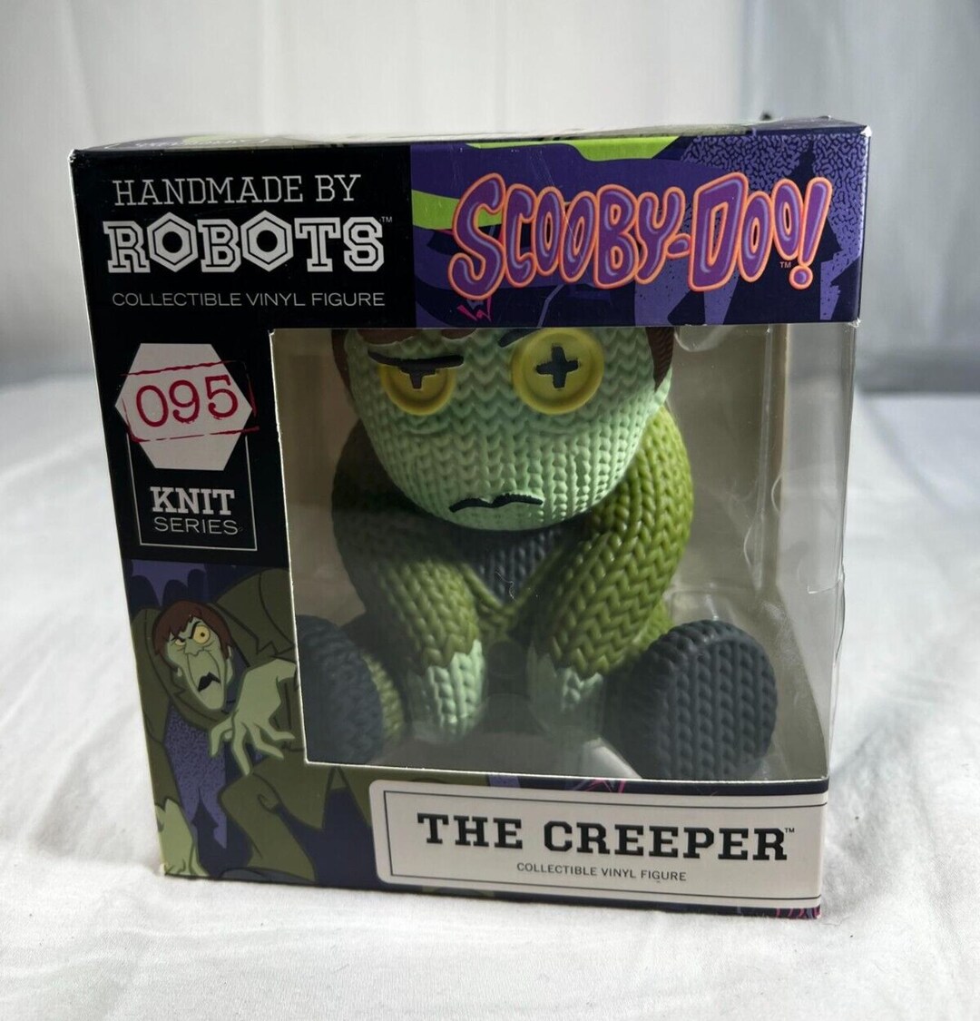Scooby-doo! the Creeper Vinyl Figure Robots Knit Series #095 Handmade ...