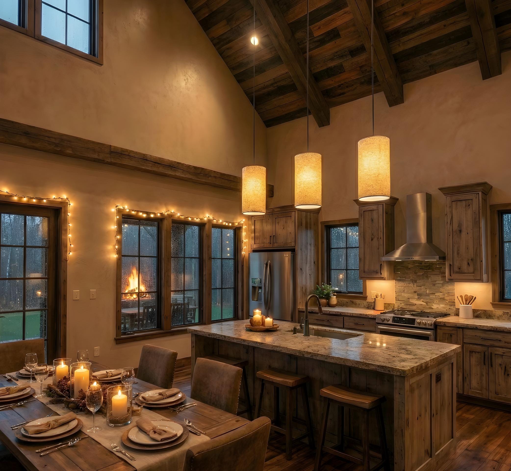 4 Bedroom Barndominium House Plans PDF Instant Download, Modern Barn ...