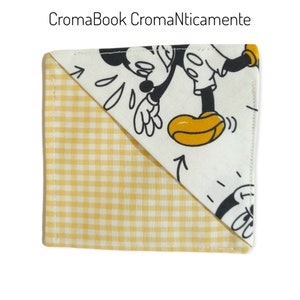 CromaBook Cromanticamente: segnalibro in cotone rinforzato con teletta adesiva image 3