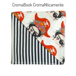 CromaBook Cromanticamente: segnalibro in cotone rinforzato con teletta adesiva image 10