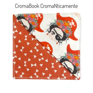 CromaBook Cromanticamente: segnalibro in cotone rinforzato con teletta adesiva image 7