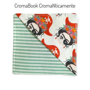 CromaBook Cromanticamente: segnalibro in cotone rinforzato con teletta adesiva image 9