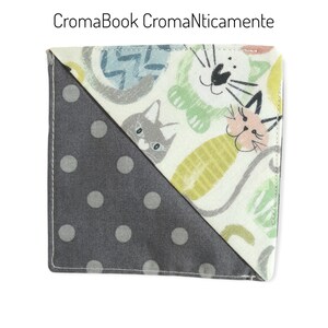 CromaBook Cromanticamente: segnalibro in cotone rinforzato con teletta adesiva variante 9