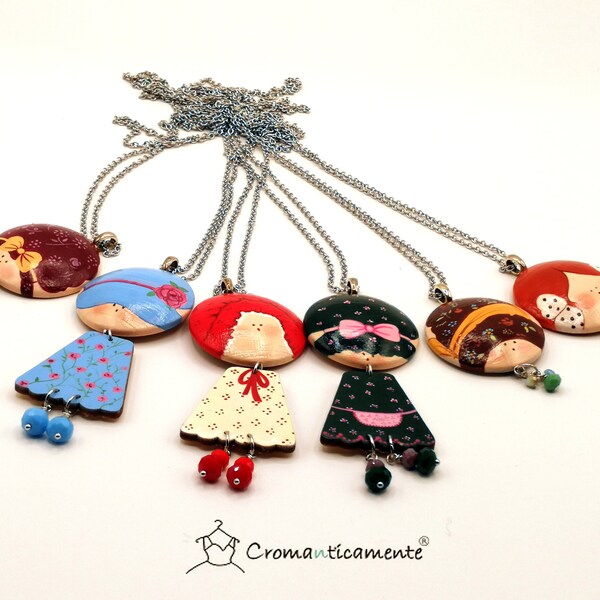 Necklace Courty Doll Collection