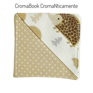 CromaBook Cromanticamente: segnalibro in cotone rinforzato con teletta adesiva soggetto 6