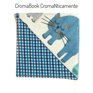CromaBook Cromanticamente: segnalibro in cotone rinforzato con teletta adesiva soggetto 3