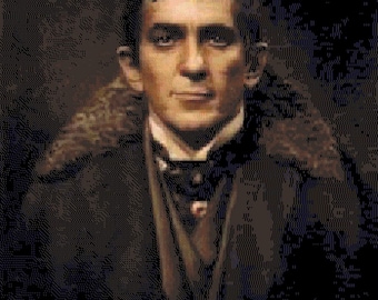 DARK SHADOWS Barnabas Collins 1897 Cross Stitch Chart