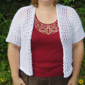KNITTING PATTERN -- Candia Lace | Cardigan Sweater