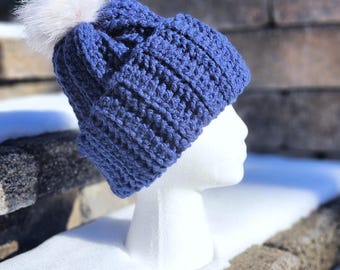 Yarmouth Beanies Crochet Pattern – Ribbed Winter Hat (PDF Download)