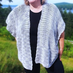 CROCHET PATTERN - Weare Shrug | EasyRuana | Cardigan | PDF Download