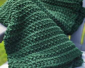 CROCHET PATTERN - Kinsman Blanket / PDF Pattern / Throw / Lapghan