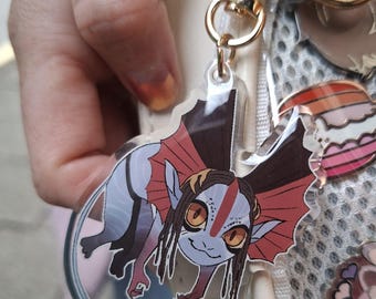Avatar Kitty Keychains