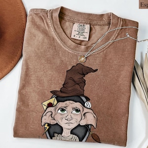 HP Shirt, Dobby Shirt, Wizarding World Shirt, Potter Sweatshirt, Bookish Gift, Wizard Hoodie, Magical Book Lover, Universal Vacation Shirt