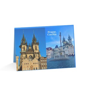 Prague Greeting Cards: Scenic Czech Republic Views