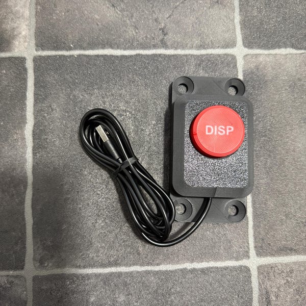 Flight Simulator Chaff/Flare slap switch for 8080 extrusion. F18 style.
