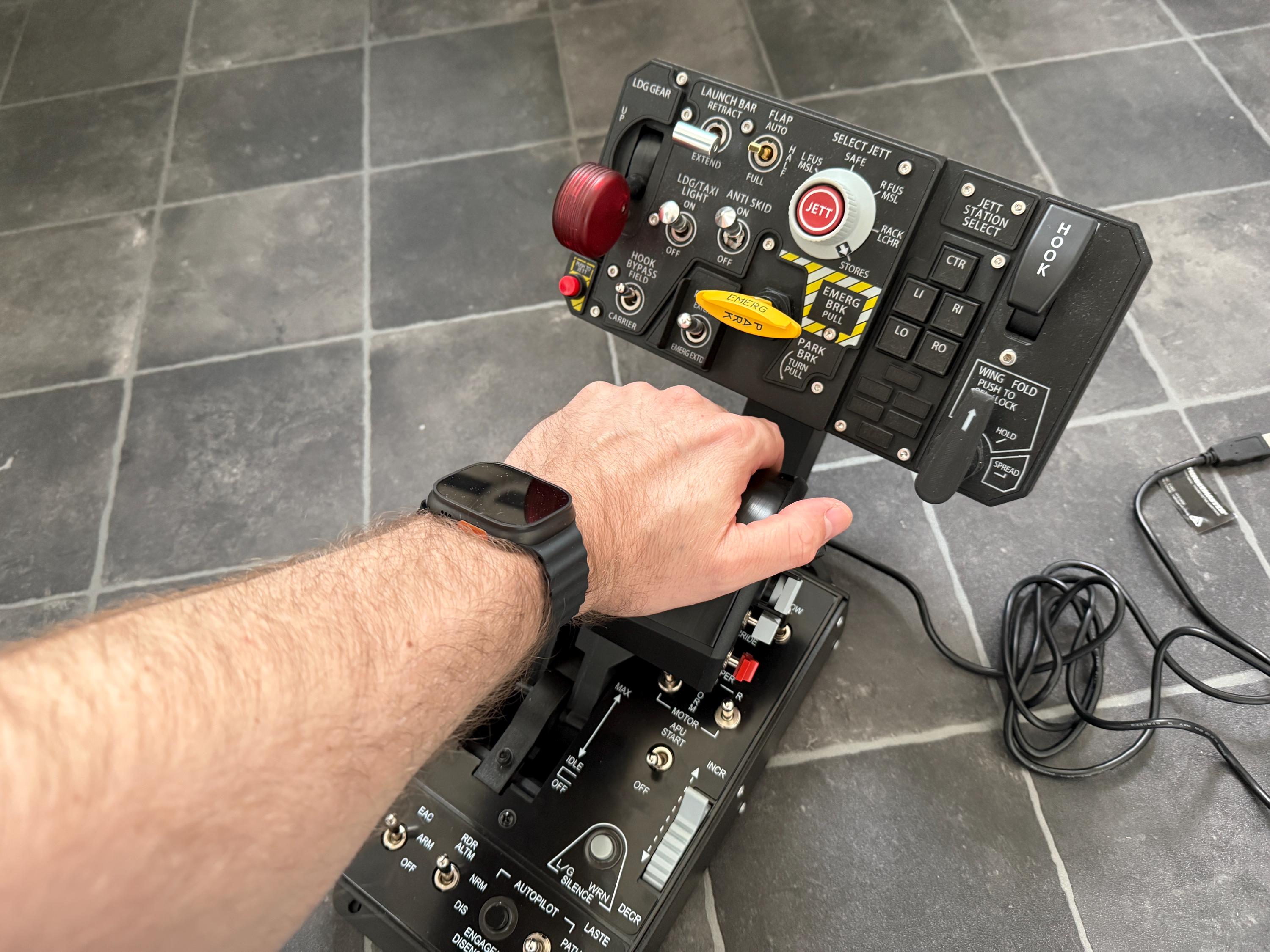 Thrustmaster Warthog Mount for Winwing/winctrl PTO/PTO2 Panel - Etsy