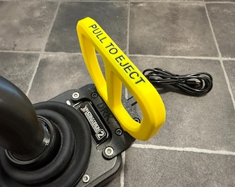 Asa de asiento eyectable para simulador de vuelo