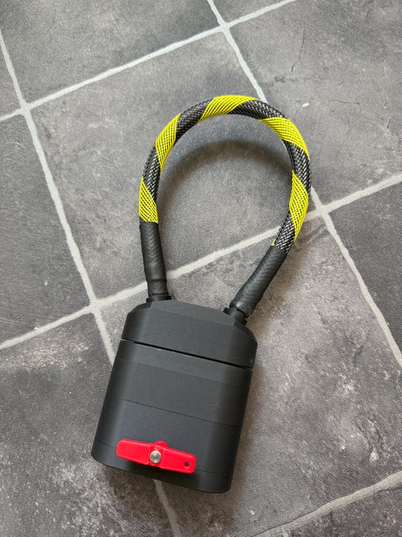 Eject handle for flight simulators v2