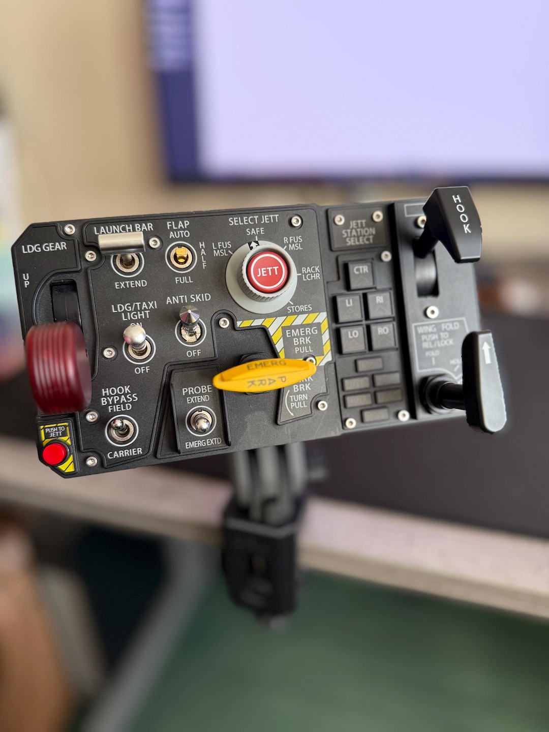 Winwing PTO2 Desk Mount - Standard/pro, Flight Simulator - Etsy