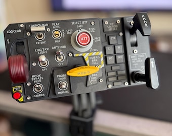 Soporte de escritorio Winwing PTO2 (estándar/profesional) para simulador de vuelo