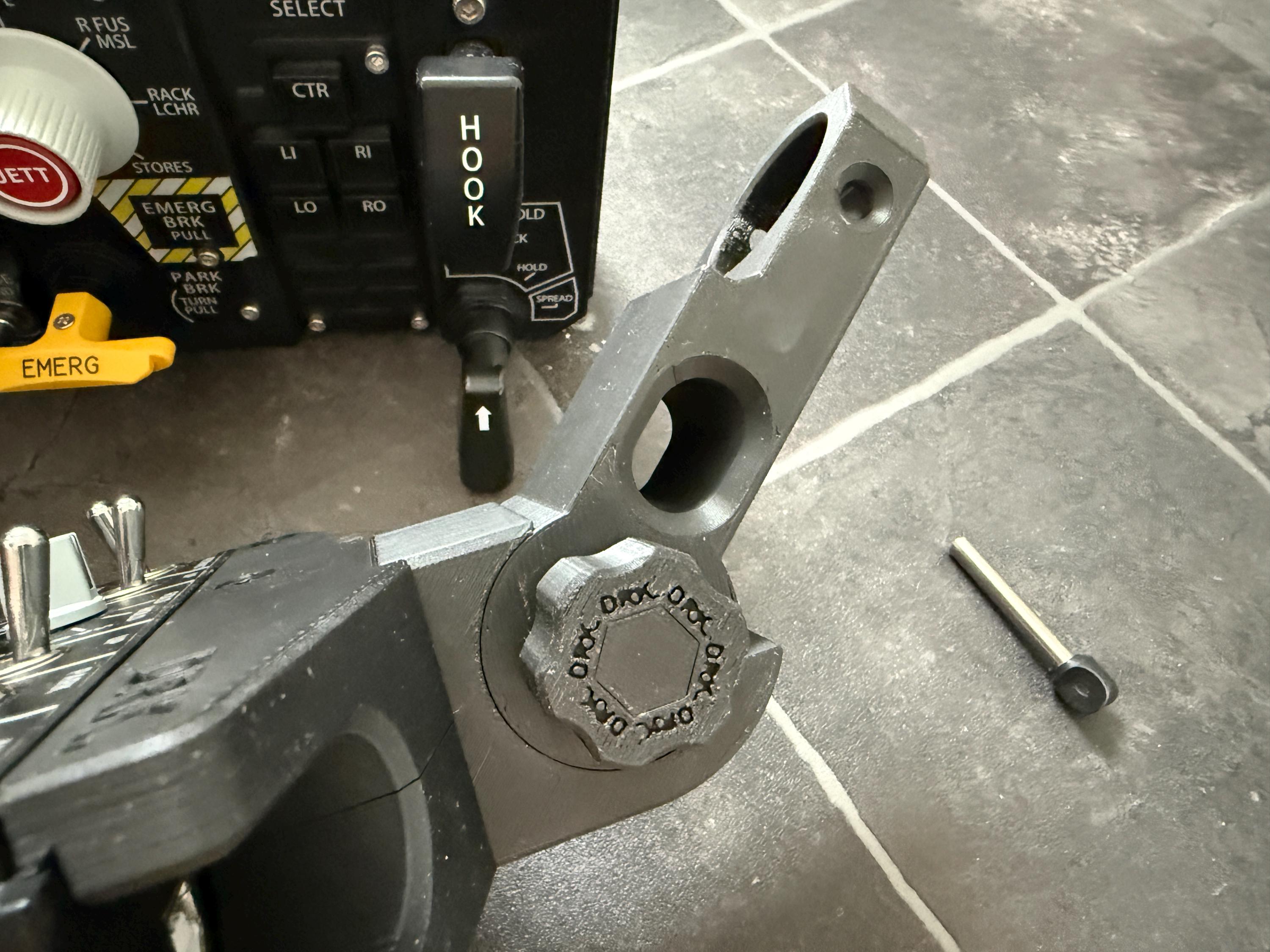 Winwing/winctrl PTO Mount for Winwing/winctrl Orion 2 Throttle