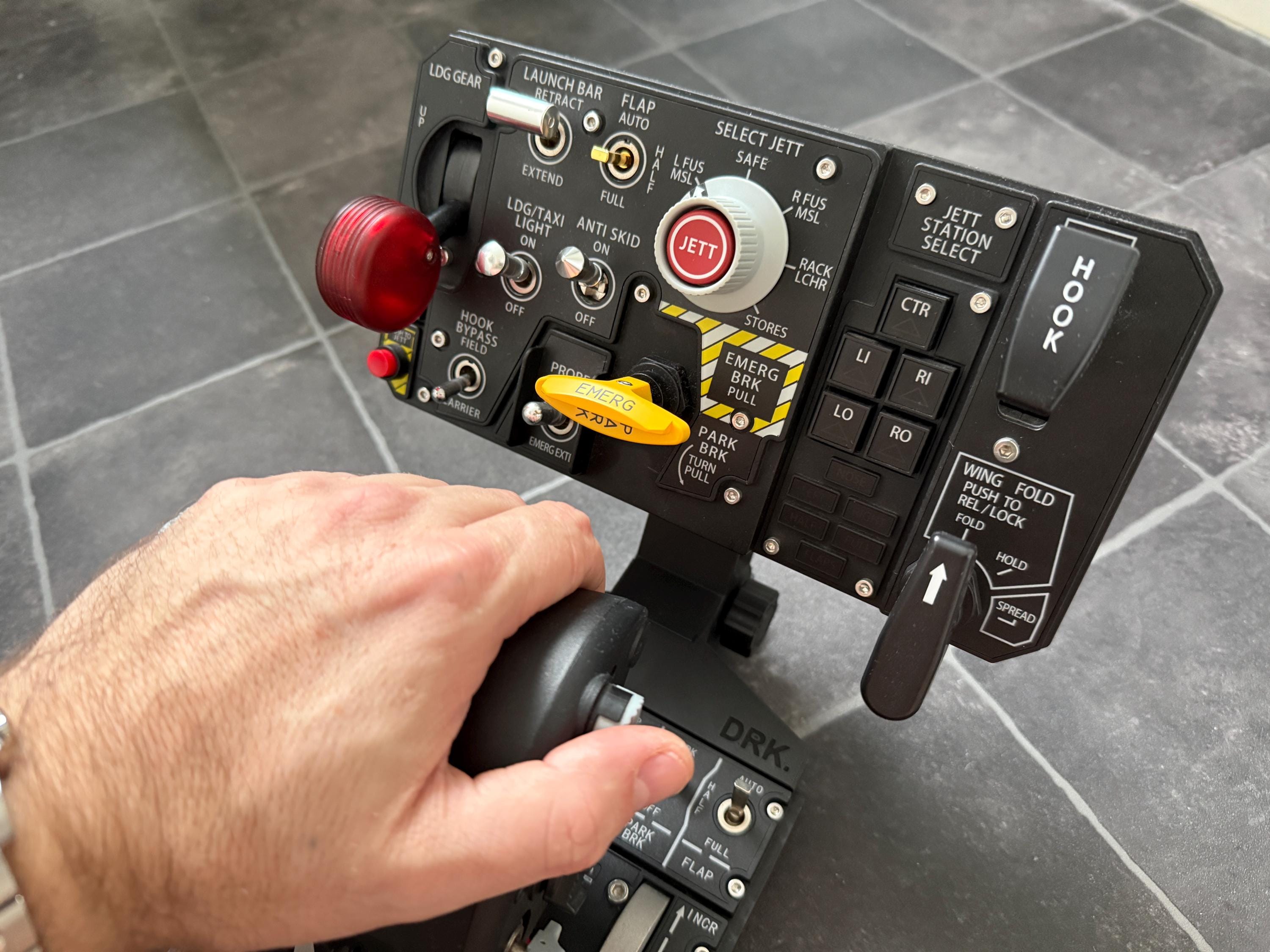 Winwing/winctrl PTO Mount for Winwing/winctrl Orion 2 Throttle