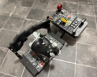 Soporte modular de acelerador Winwing/WinCTRL F-16 para Winwing/WinCTRL PTO2