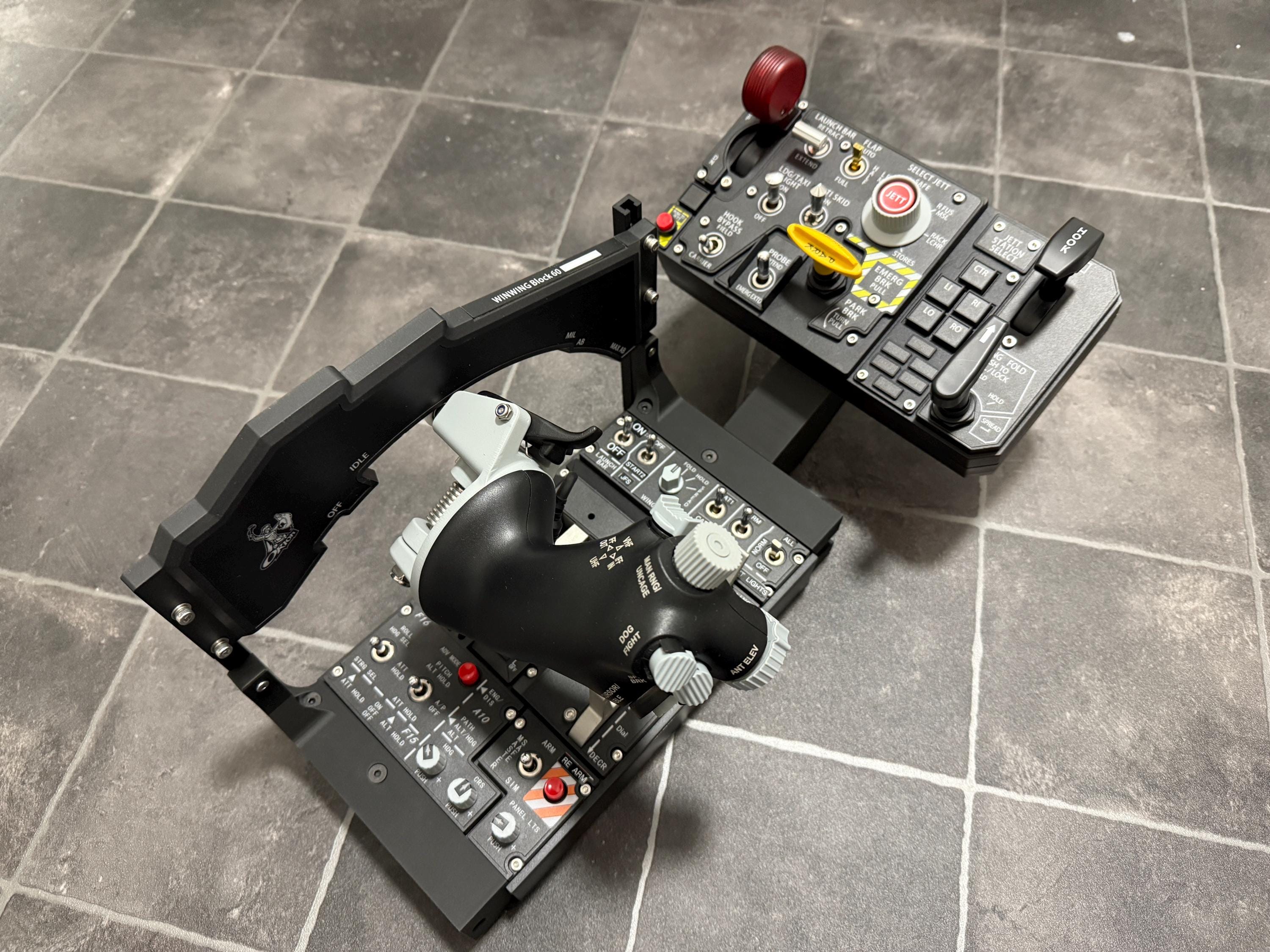 Winwing/winctrl F-16 Throttle Modular Mount for Winwing/winctrl