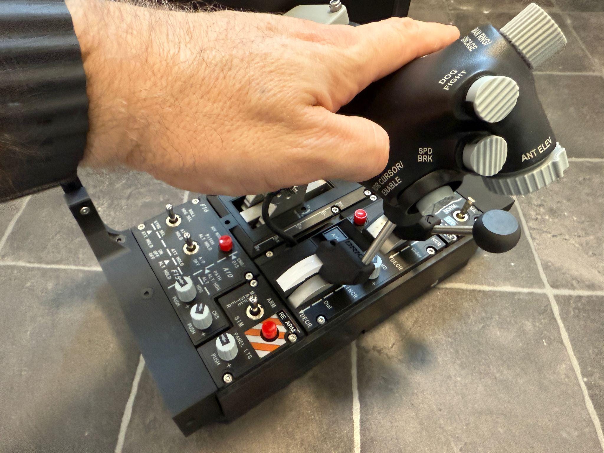 Winwing/WinCTRL Orion2レバーキット。VRユーザーに最適です。Viperace