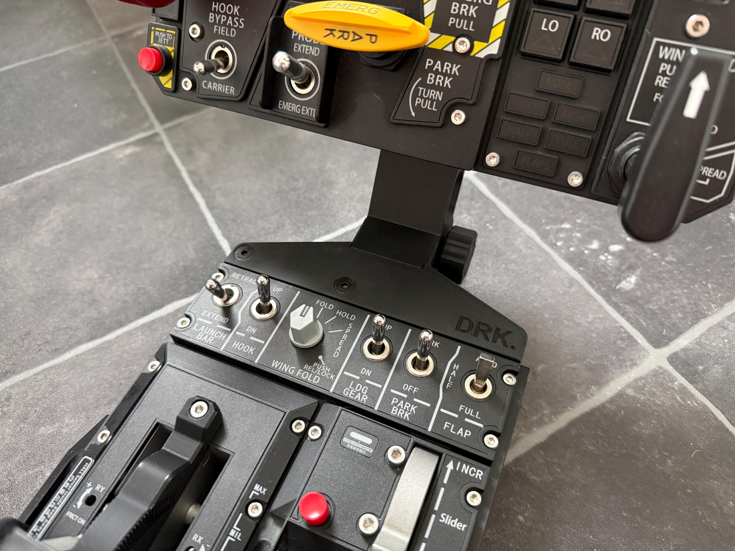 Winwing/winctrl PTO Mount for Winwing/winctrl Orion 2 Throttle