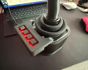 Teclado programable de 4 teclas para WinCTRL/Winwing Orion2 Stick Base