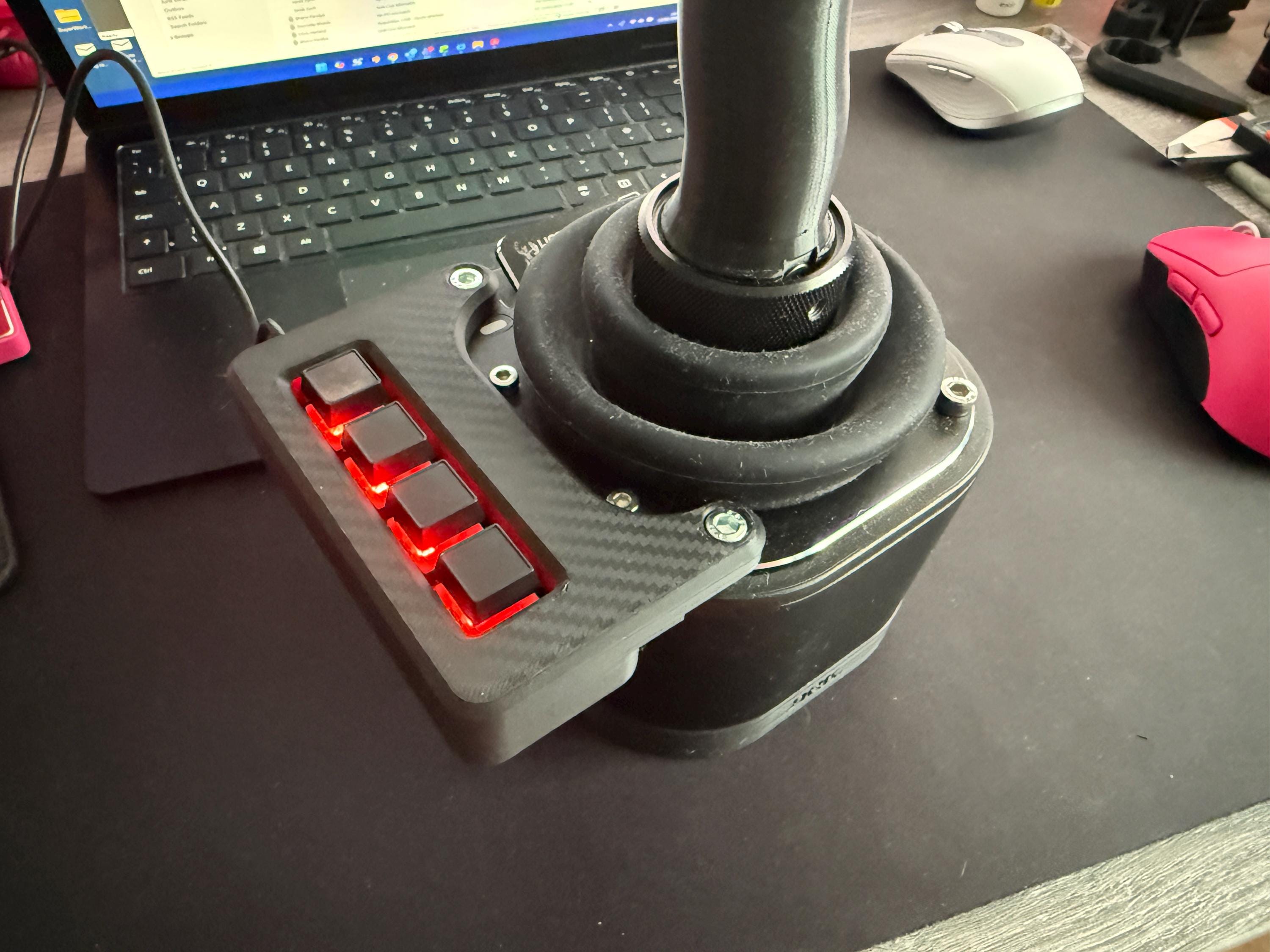 Programmable Keypad Wheel 4 Key Programmable Keypad for Winctrl/winwing Orion2 Stick Base - Etsy