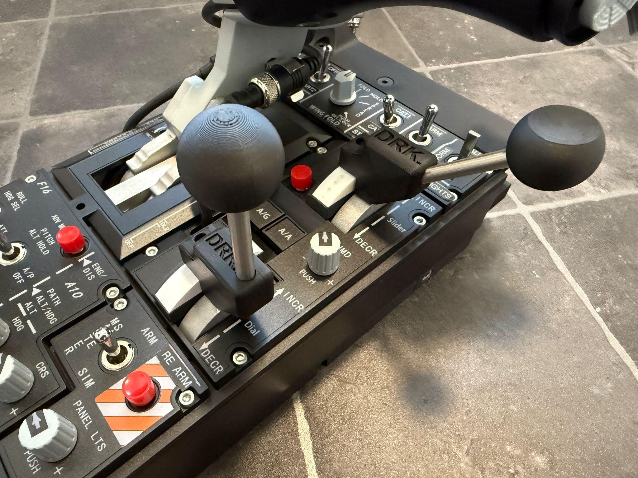 Winwing/WinCTRL Orion2レバーキット。VRユーザーに最適です。Viperace