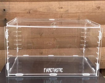 Tarantula enclosure / Acrylic spider enclosure / Terrestrial spider enclosure / Top opening enclosure