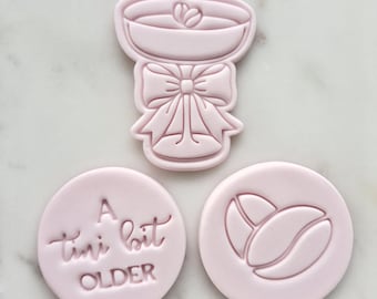 A Tini Bit Older Set Cookie Cutter and Stamp