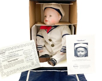 Picture Perfect Babies By Yolanda Bello Porcelain~Matthew NIB Ashton Drake 10"