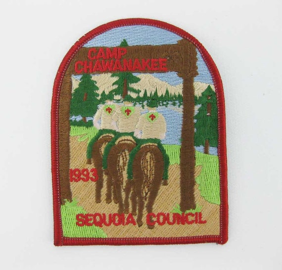 BSA Boy Scout 1993 Camp Chawanakee Sequoia Council