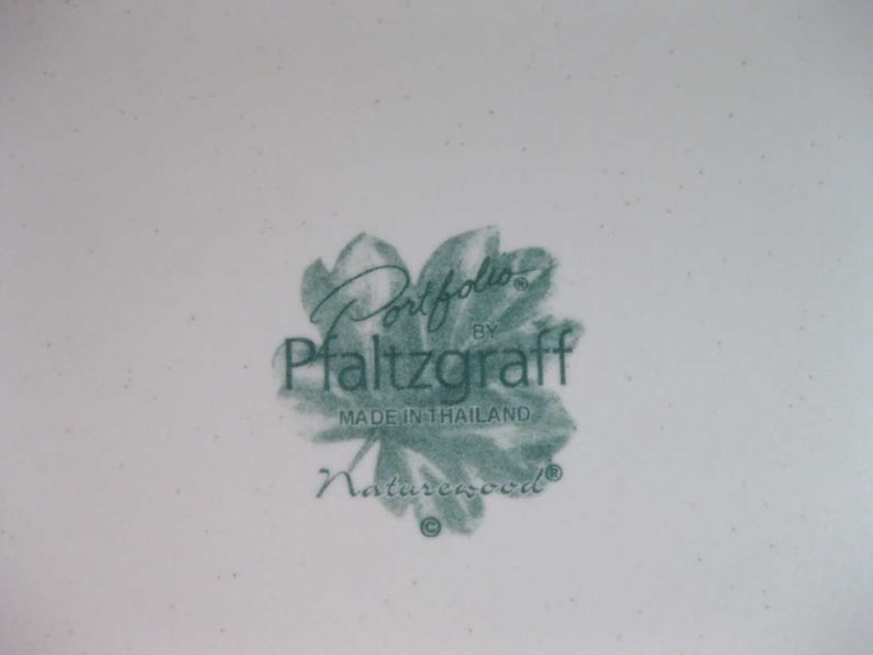 2 Pfaltzgraff Naturewood Salad Plates