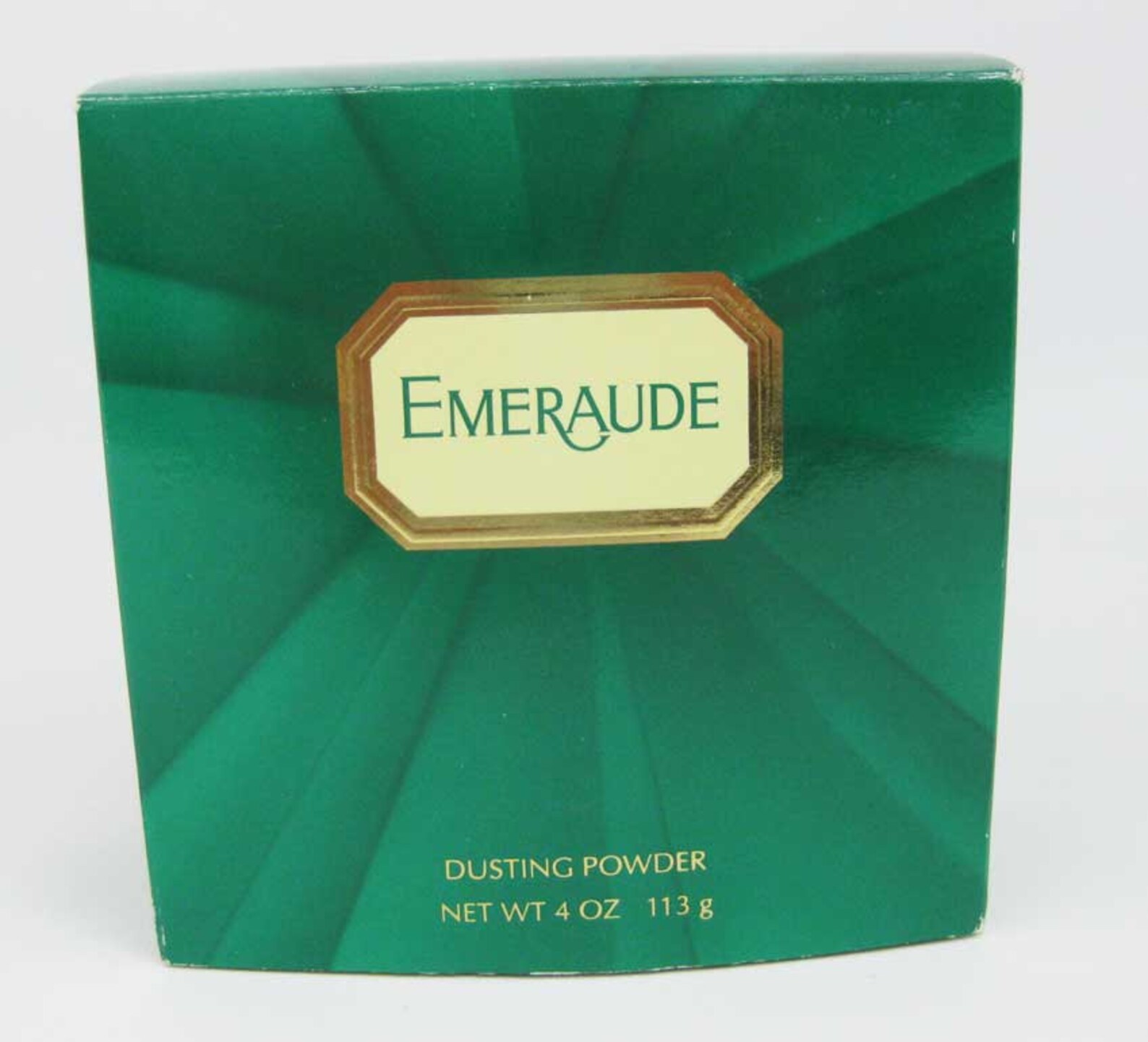 Vintage Coty Emeraude Perfumed Dusting Powder Bath Powder With Etsy