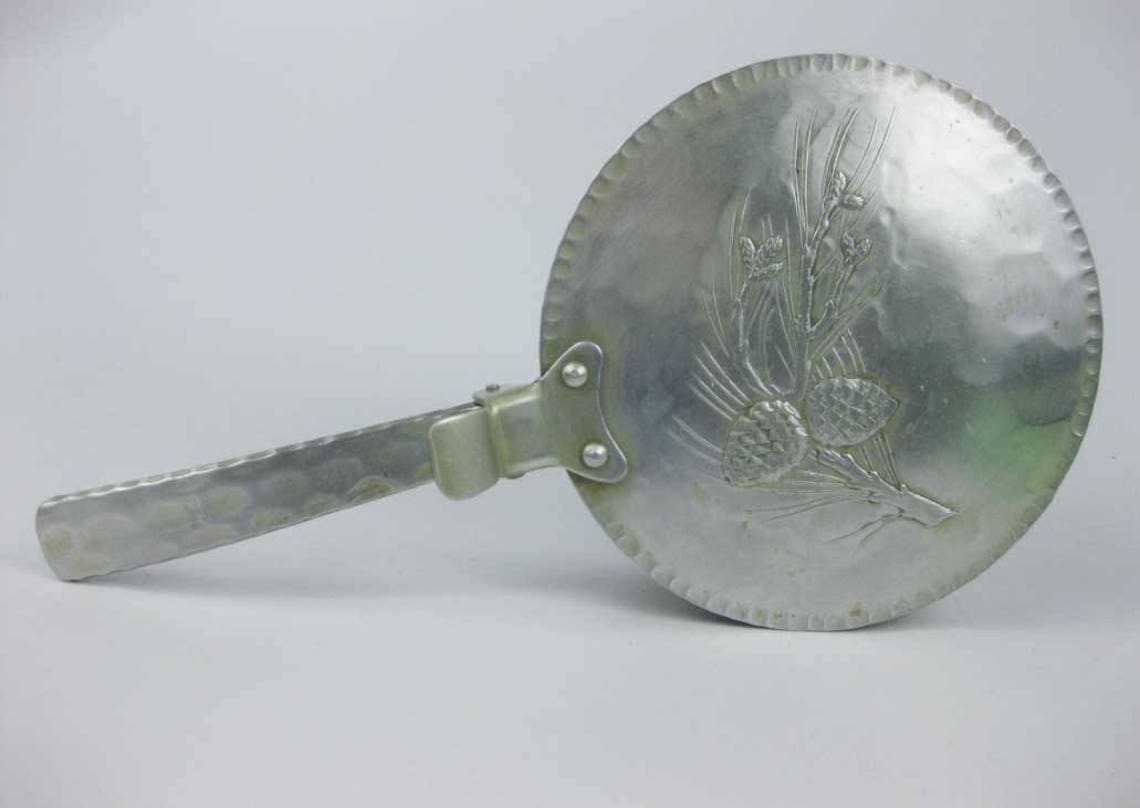 Hammered Aluminum Everlast Hand 552 Silent Butler Etsy