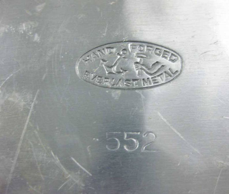 Hammered Aluminum Everlast Hand 552 Silent Butler Etsy