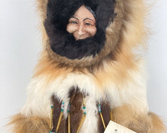 MEMELUK Woman Eskimo Doll “CAMAI” Alaska 16