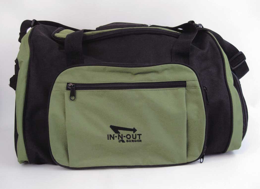 In n out duffle bag sales