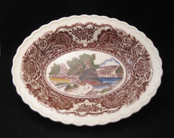 Vernon Kilns Vernon's 1860 7-1/2" Salad Plate Vernon Kilns Vernon's 1860 7-1/2" Salad Plate