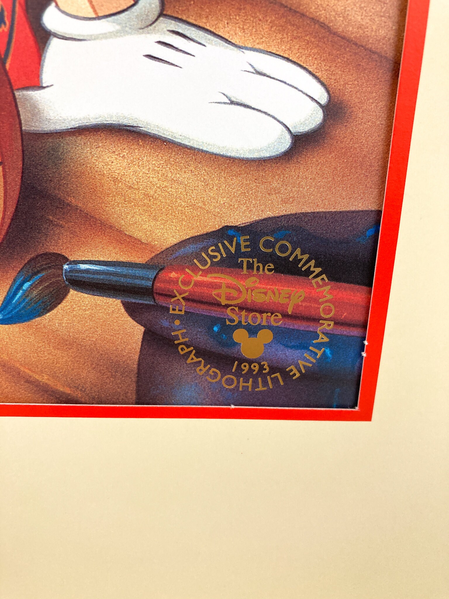 1993 Walt Disney's Pinocchio Exclusive Commemorative
