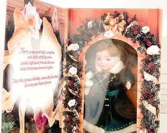 Marie Osmond Greeting Card Collection Christmas Doll by